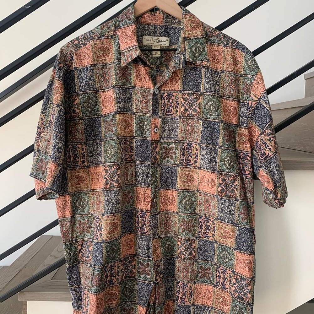 Tori Richard Men's Short Sleeve Shirt